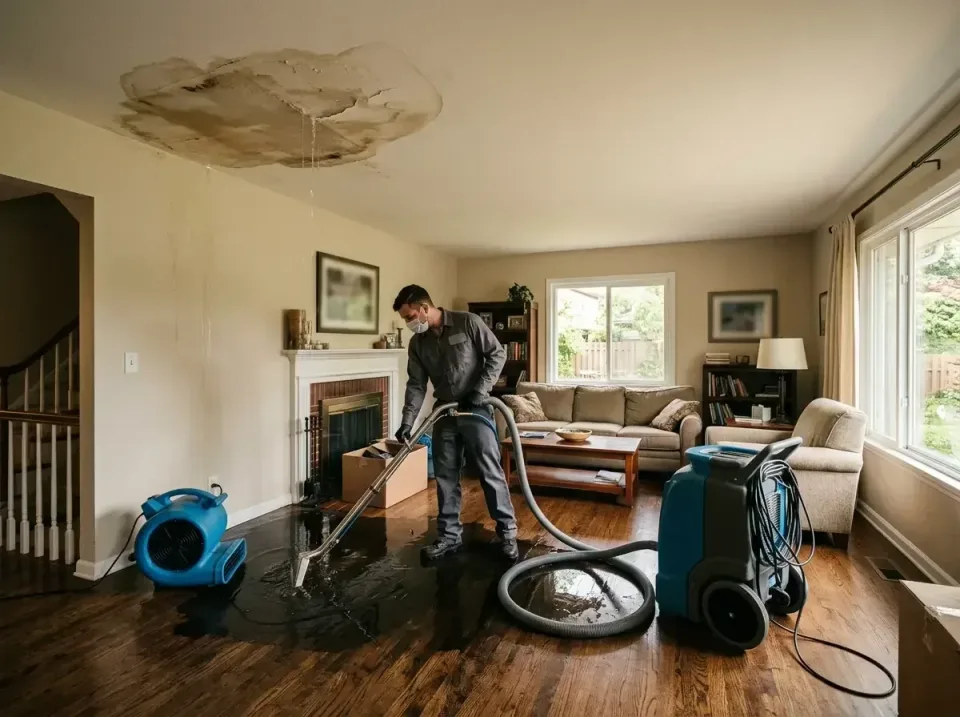 attic-pipe-burst-ceiling-drip-008 — frequently asked questions, Water Damage Restoration & Carpet Care in Tucker, GA